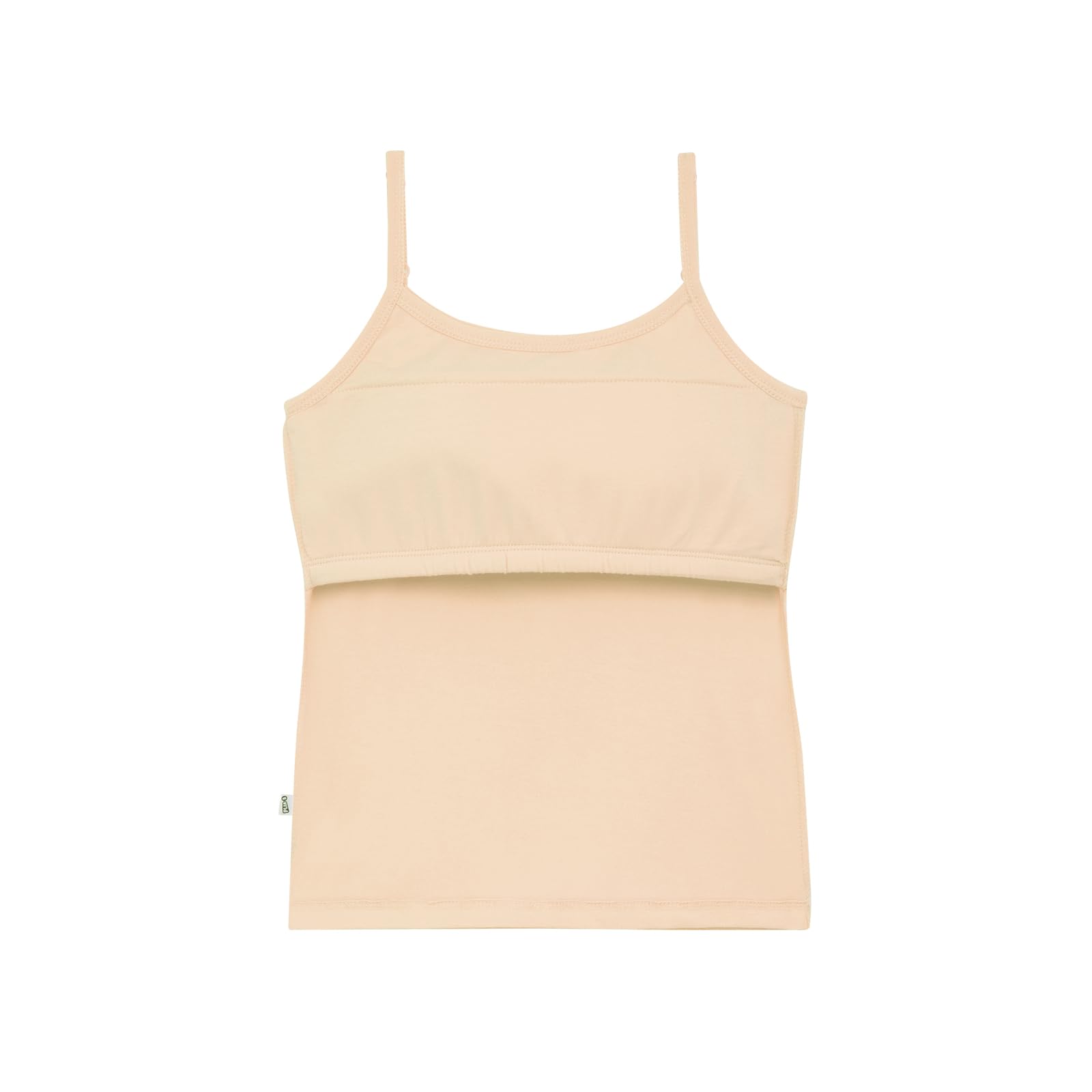 YouGotPlanB Everyday Cotton Padded Camisole for Girls | Built-in Padding, Full Coverage, Adjustable Straps for 8-16 Years | Pack of 2 - Image 5 thumbnail