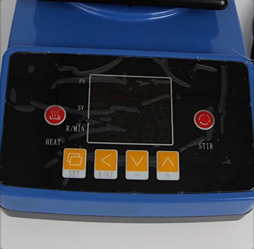 GOWE Digitale Display - Agitador magnético de calefacción para equipos de laboratorio