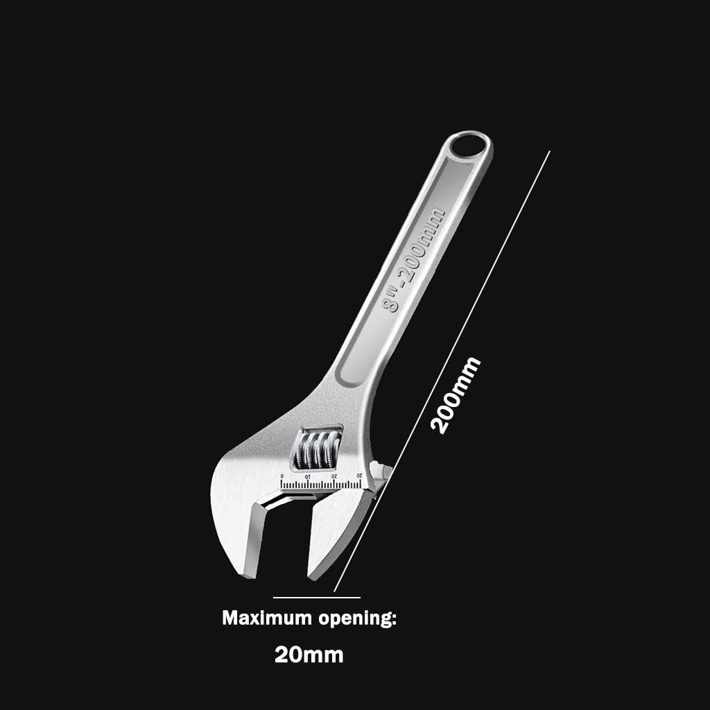 Llave,Llave ajustable,Llave inglesa,Llave ajustable de boca ancha,Llave ajustable,Llaves de cambio,Llave de correa,Para reparaciones en el hogar,Apretar o aflojar tuercas y pernos,Herramientas de br
