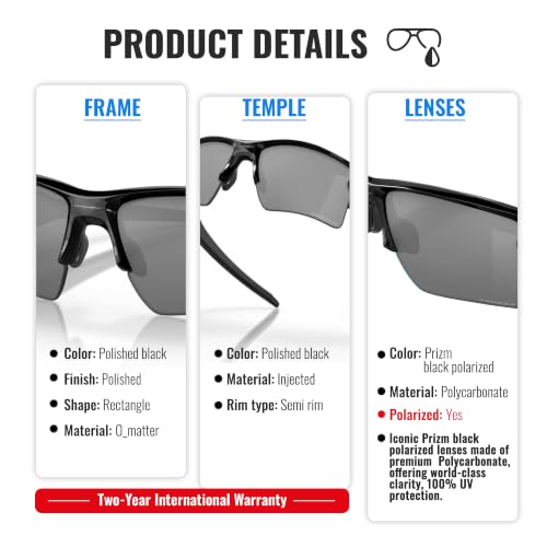 Image of Oakley FLAK 2.0 XL OO9188 Rectangle Sunglasses With Official Eyewear Kit | Men's & Women's Sunglasses