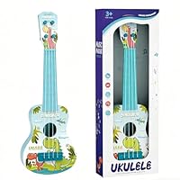 Ukulele for Kids Guitar 41cm Toy Guitar with 4 Adjustable Strings Kids Musical Instruments Mini Children Musical Instrument Educational Learning Toy for Toddlers Boys Girls