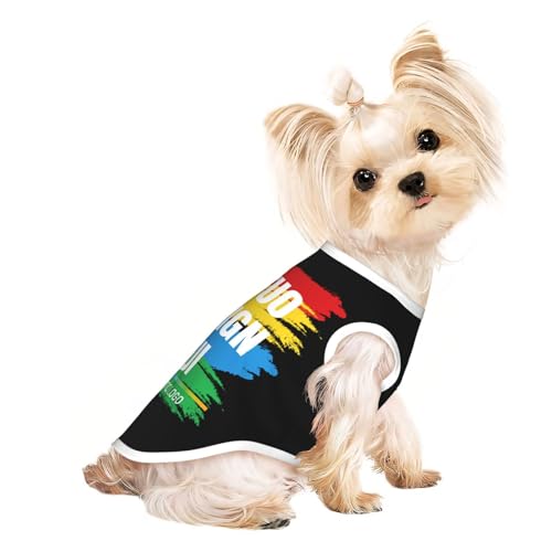 Fyralune Cappottino Cane Taglia Piccola Personalizzata con Foto Nome Pigiama Cane Personalizzato con Testo Vestito Gatto Personalizzate Divertenti Regali di Halloween e Natale per Cani e Gatti