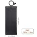LensunSolar 50W Full Black Flexible Solar Panel, 34x14in, Waterproof Lightweight with Highest Efficiency PERC Mono Solar Cells for RV,Van,Tent