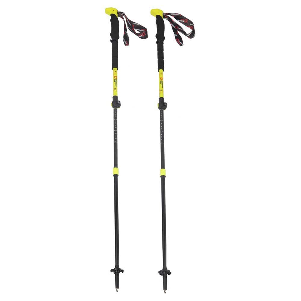 Rock Experience REUH01201 Dynamic X Pole Bastoncini da Trekking Sulphur Spring U