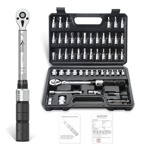 Drehmomentschlüssel 3/8 Zoll – 15-135 Nm (100 Ftlb), 72-Zahn Ratschenkopf, Mit Klick-Funktion & Etui