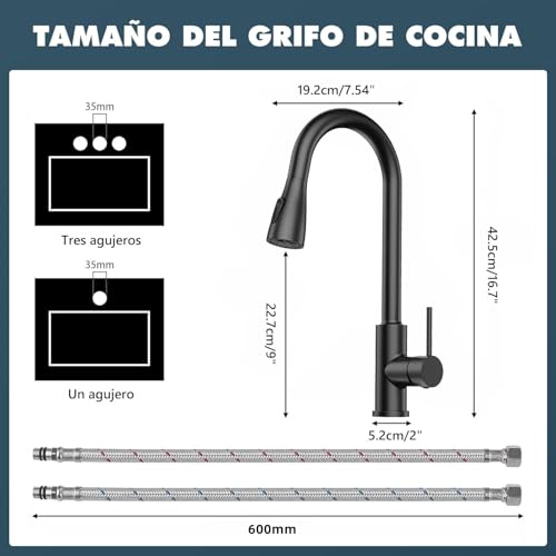 Llave monomando para tarja 23 Imagen adicional