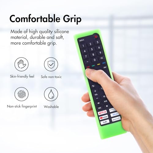 Housse télécommande Hisense ERF3F80H idéale pour les soirées TV en famille - 2