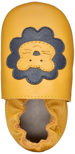 Geox Baby-Jungen B GLOVIEDOO Boy B Moccasin, gelb, Medium