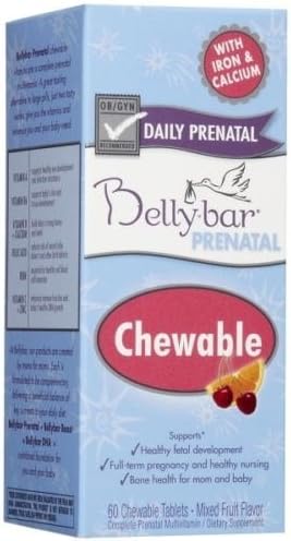 Bellybar Prenatal Chewable Vitamin 60 Tab