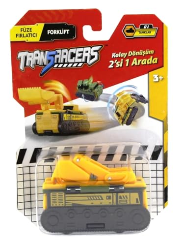 Transracers Dönüşen Araçlar Tanklar Füze Fırlatıcı/Forklift
