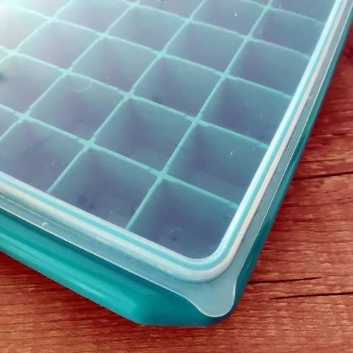 Oferta 3 Formas Gelo C/tampa 40 Gelos Empilhável Grande