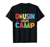 Cousin Camp Crew 2026 Summer Vacation Beach Family Boy Girl T-Shirt