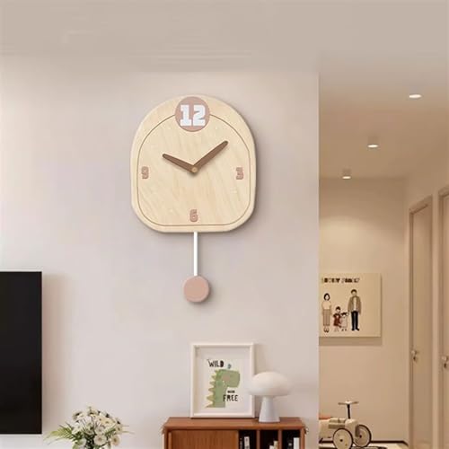 Horloge murale de bureau silencieuse et design créatif taille S - 5