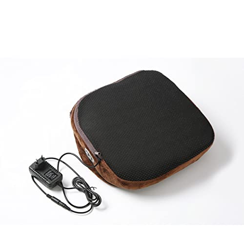 Masajeador de pies eléctrico con calor, 2 en 1, máquina para masaje plantar y calentamiento, antideslizante, alivia el dolor, ideal para invierno y regalo navideño miniatura 2