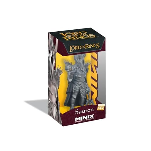 MINIX Bandai Figura de colección 12 cm, El Señor de los Anillos, Sauron, Coleccionables para Exhibición, Idea de Regalo, Juguetes para Niños y Adultos, Fans De TV (MN20423)