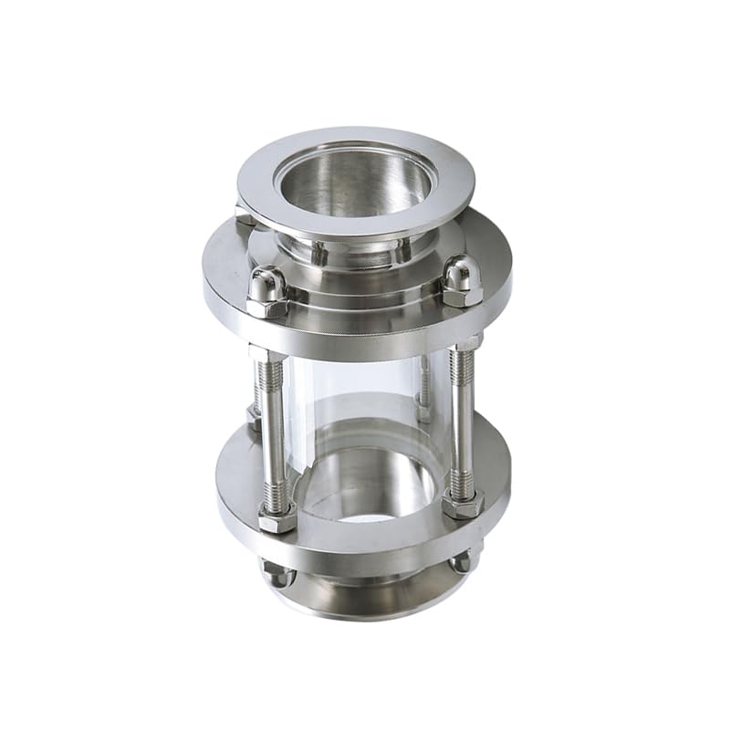 Ventana de observación KF16 Tri Clamp de acero inoxidable para control visual de tuberías 3
