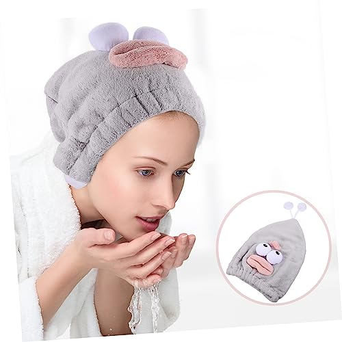 Balacoo 2 Peças Touca De Cabelo Seco Chapéu De Secagem Rápida Toalha Turbante De Secagem De Cabelo T