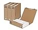 Produktbild ELBA 100421088 Archivordner tric system 30er Pack mit Verschlusslasche, Archivaufdruck und Griffloch naturbraun für Lose-Blatt-Ablage - Lieferung ohne Bügel