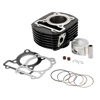 Topteng 58mm Cylinder Piston Gasket Rebuild Kit 153cc for Yamaha FZ16 Fazer 2010-2015, for Yamaha FZ 2.0 2016-2018 21C-E1310-00