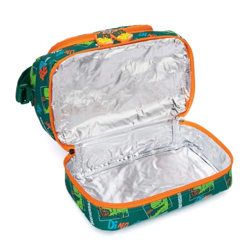 Kit Mochila De Rodinhas Infantil Escolar Lancheira Estojo