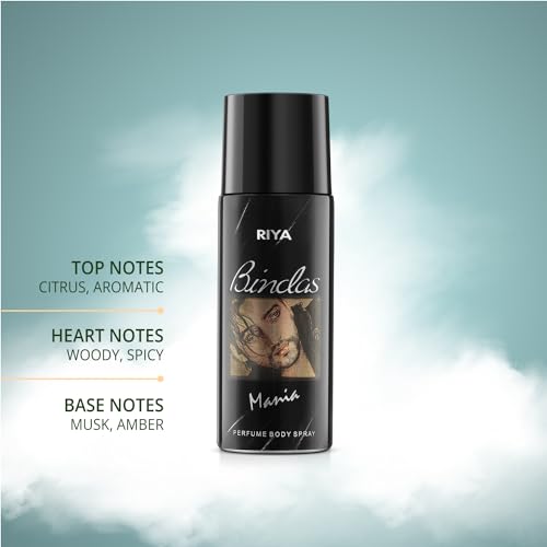 Image of Riya Bindass and Born Rich Deodorant, Combo of 2 For Men - 150 ml Each
