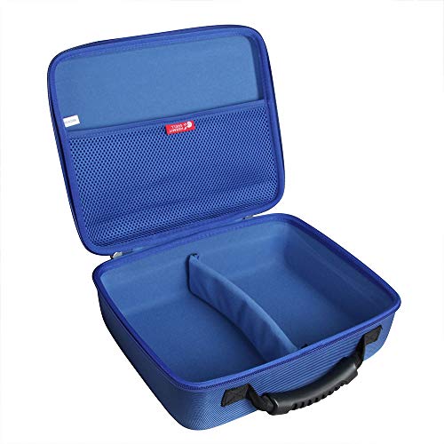 Image of Hermitshell Travel Case for Learning Resources Gears Deluxe Building Set 100 Pieces (Blue)