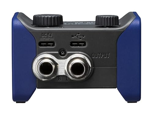 ZOOM AMS-22 USB-Audiointerface für Musikproduktion & Livestreaming – Kompakt, mobil & vielseitig, 2 Eingänge, ideal für Solo-Musiker