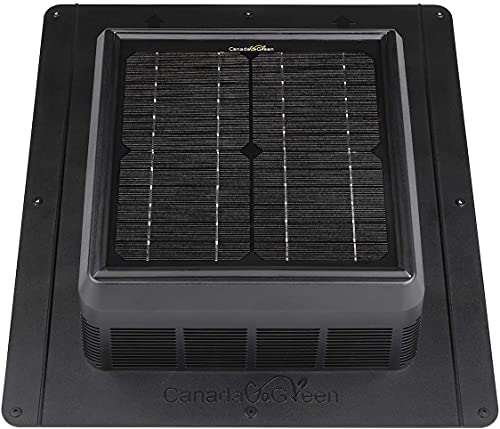 Get Cheap Price 4 Seasons PRO Solar Powered Polycarbonate Vent, Quietly Cools Up to 500 Sq Ft, 400 CFM, Hurricane Tested TAS 100(A) Best Seller 4 Seasons PRO Solar Powered Polycarbonate Vent, Quietly Cools Up to 500 Sq Ft, 400 CFM, Hurricane Tested TAS 100(A)