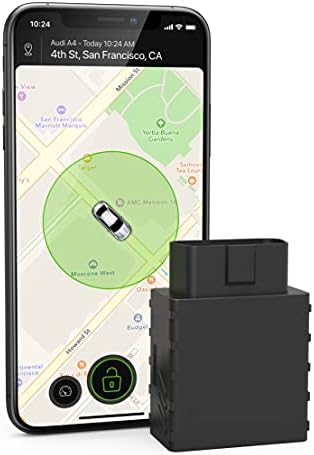 CARLOCK - 4th Gen Advanced Real Time 4G Car Tracker & Car Alarm. Comes with Device & Phone App. Easily Tracks Your Car in Real Time & Notifies You Immediately of Suspicious Behavior.OBD Plug&Play