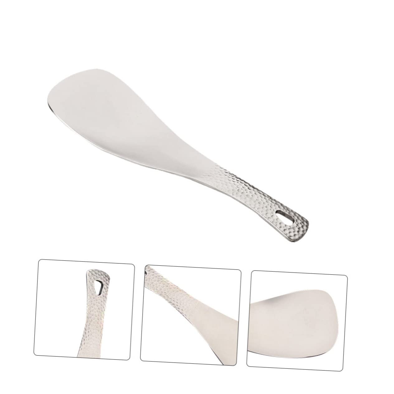 Sosoport 2pezzi Cucchiaio Da Campeggio Titanio Multiuso Utensile Leggero e Compatto Per Escursionisti e Campeggiatori Resistente Alla e Facile Da Trasportare