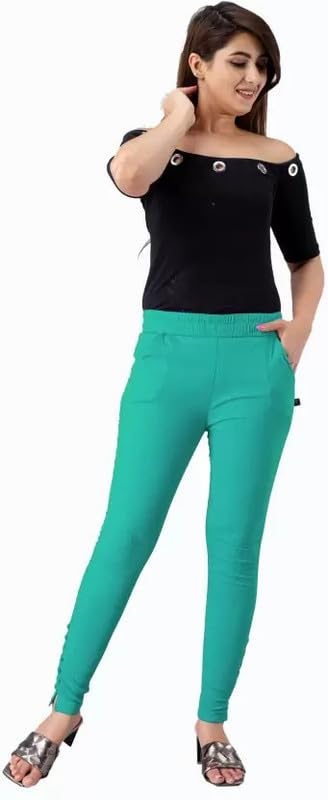 Image of Women's Stylish & Comfortable Jeggings | Stretchable High-Waist Pants BZFW Potali