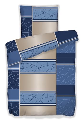 MB Warenhandel24 Bettwäsche Winter Biber Baumwolle attraktive Designs...