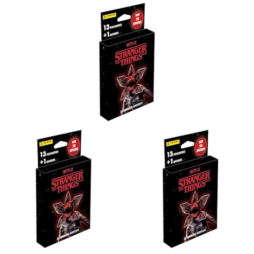 Panini Stranger Things Cartes Autocollants LA DERNIERE Aventure Album Pack