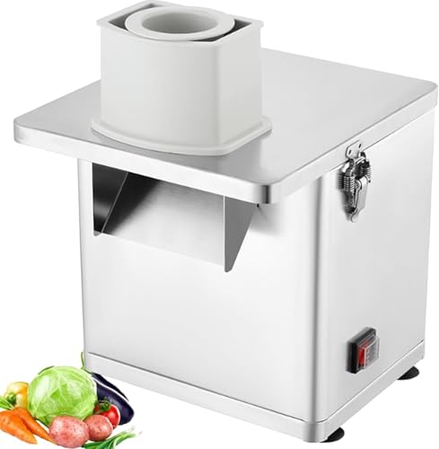 Procesadora automática de vegetales y cortadora de cubos miniatura 1