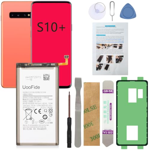 UooFide Battery Replacement for Samsung Galaxy S10 Plus SM-G975 All Carriers