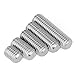 Junter 100pcs M2 x 3mm Flat Point Grub Hex Socket Set Screws Metric A2 Stainless Steel DIN913