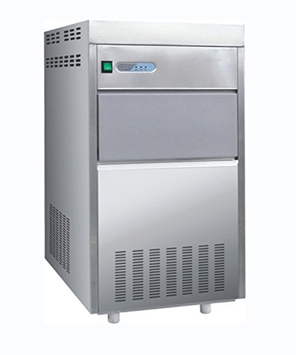 Commercial Snow Flake Ice Maker Making Machine 60KG/24h 25KG Storage Capacity.