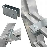 Photo Gallery drabest – adattatore per scale industriali 60x20 mm – accessorio per livellare superfici irregolari – posizionamento sicuro su gradini e scale Photo Gallery drabest – adattatore per scale industriali 60x20 mm – accessorio per livellare superfici irregolari – posizionamento sicuro su gradini e scale