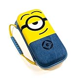 Numskull Official Minions Hard Shell Travel Case for Nintendo Switch and OLED Model 2021, Fits 10 Games and Accessories