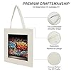 FekiLoot Graffiti Hip Hop Canvas Tote Bags for Women DIY Personalized Shopping Bags Daily Casual Reusable Grocery Bag Exquisite Fashion Large Handbags for Shopping Work Travel #4