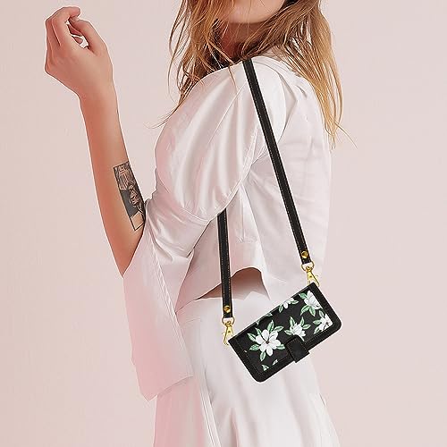 iPhone 16E ケース 手帳型 人気 スマホケース アイホン16e 財布型 カバー 可愛い 花柄 カードポケット付き 軽量 薄型 全面保護 贈り物 アイフォン 16e ショルダー 肩掛け 横置きスタンド機能 高級PUレザー 上質な手触り 擦り傷防止 あいふぉん 16e ブック型 ケース レディース 手作 落ち着いた色 (ブラック)