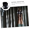 Gravity Inversion Boots Hanging Pull up Boots Ankle Gravity Inversion Therapy Device Gym Fitness Equipment for Core Workout and Back Relief