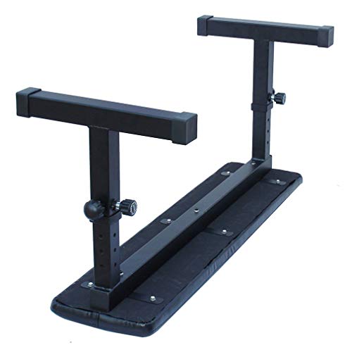 KLB Sport Height Adjustable Utility Flat Weight Bench (Black)
