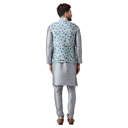 Image of SOJANYA Men Silk Cotton Printed Shirt