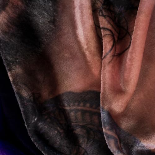 Image of WWE Roman Reigns Main Event Champions Bedding Super Soft Throw Blanket, 46 in x 60 in, (Official Licensed Product) by Franco Collectibles