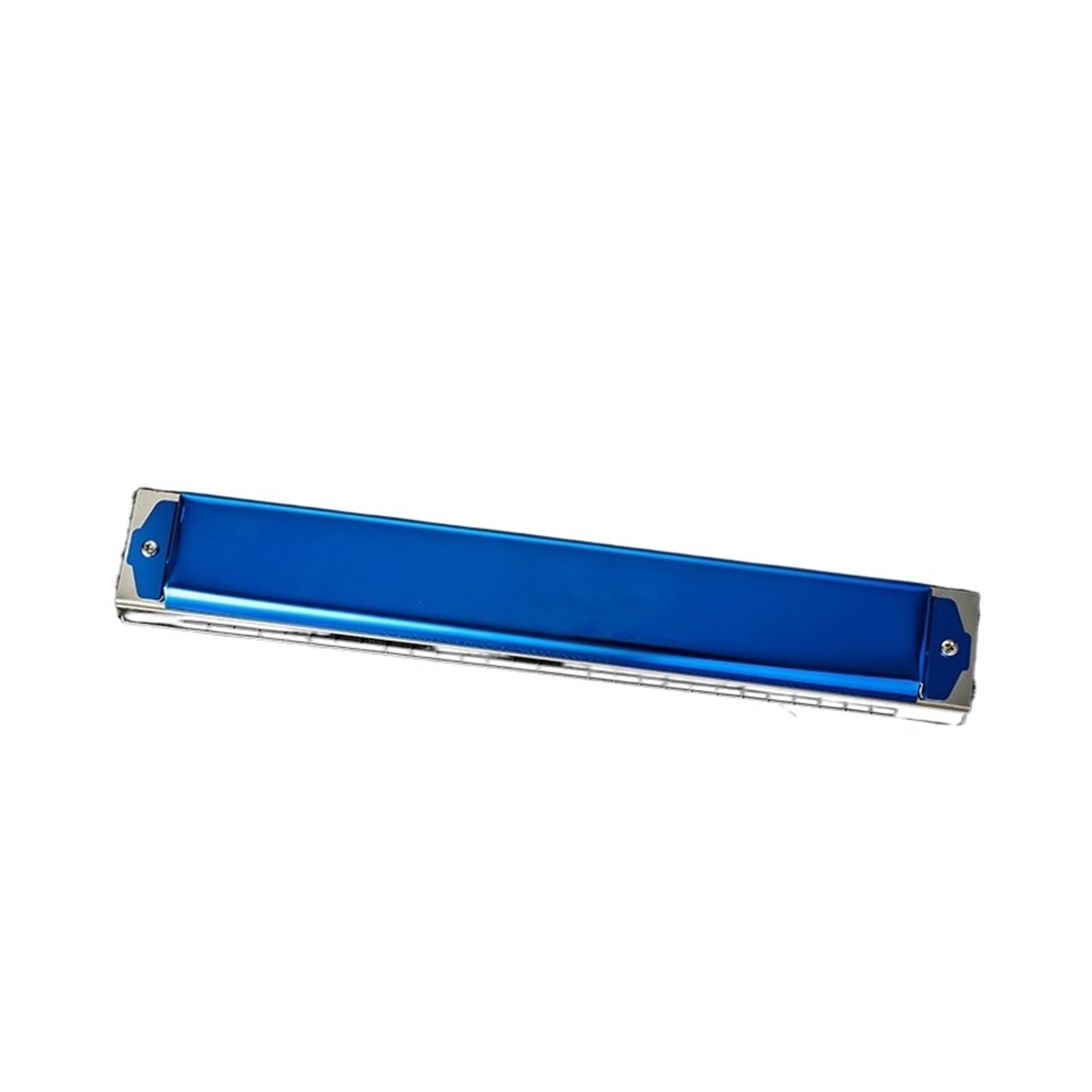 Mundharmonikas 28-Loch Polyphones C-Tasten-Mundharmonika-Musikinstrument Für Erwachsene (Color : Blue)