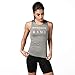 STRONG by Zumba Tank Top Sportivo da Allenamento Compression Top Palestra Donna Fitness, Gray 0, XS