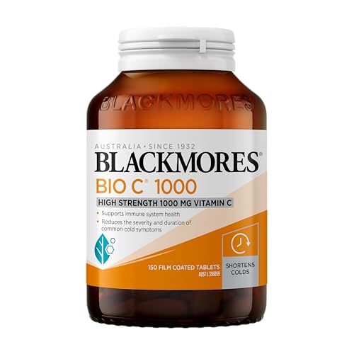 Blackmores Bio C 1000 | High Potency One-A-Day Dose of Vitamin C | Supports Immune System Health | 150 Tablets