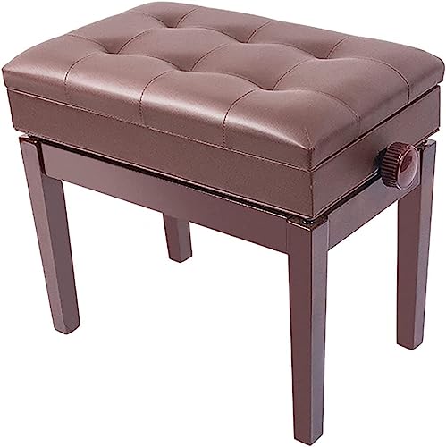 Tabouret Piano,Banquette Piano Banc Banc de piano en cuir véritable avec compartiment de rangement, capacité de charge jusqu’à 180 kg, 55 x 34 x 47-57 cm, réglable en hauteur, adapté pour une personn - Les Beatles, Paul McCartney, John Lennon, RIngo Starr, George Harrison Tabouret Piano,Banquette Piano Banc Banc de piano en cuir véritable avec compartiment de rangement, capacité de charge jusqu'à 180 kg, 55 x 34 x 47-57 cm, réglable en hauteur, adapté pour une personn