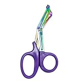 Heavy Duty Military Style Trauma EMT Shears Multi Rainbow Color Bandage Scissors - Ideal for...